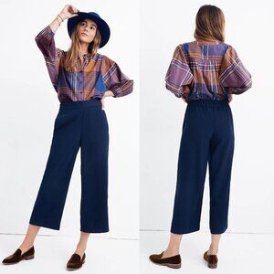 Madewell Navy Wide Leg Pants